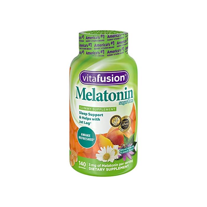 Vitafusion Melatonin Gummy Vitamins, 140 ct gummies