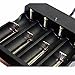 Paddsun® 8PCS 2400Mah 3.7V 16340 Rechargeable Battery Add 8 Slot 18650 16340 14500 Automatic Stop Battery Charger Adapter for Flashlight Camera DI