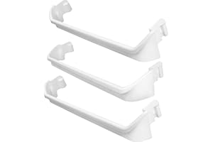 FEIKEER 240534901 x2 & 240534701 x1 Refrigerator Door shelf retainer bar Compatible with frigidaire kenmore Rack Bar Rail, Replace PS734936 AP3214631 948952 AP3214630 PS734935 948954 AH734935 EA734935