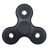 Nestar Tri-Spinner Fidget Toy for ADD, ADHD, Anxiety, and Autism Adult Children Tri Spinner (Black)