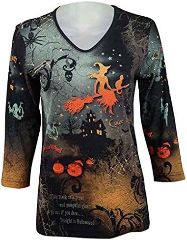 Cactus Bay Come Fly with Me Halloween 3/4 Sleeve Tee Shirt