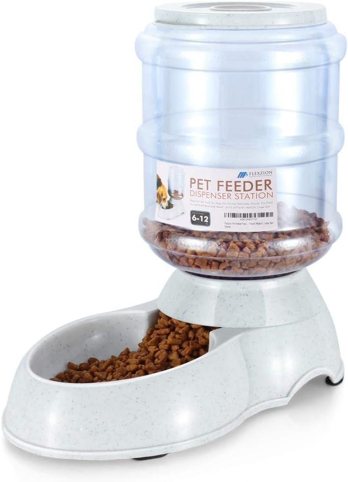 automatic dog feeder station