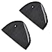 HSELL Pack of 2 Child Seat Belt Adjuster, Car Safety Cover Strap Adjuster Pad Harness, Comfortable Protection for Adult Children Keep Belt Away From Neck and Face, Made of Air Mesh Fabric (Black)