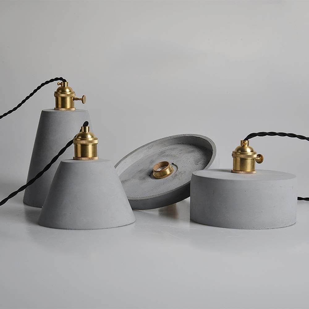 DLGGO Vintage Industrie LED Pendelleuchte ， Metall Loft