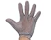 All Stainless Steel, No Fabric - Chainmail Mesh Butcher Glove - Sizes XXS to XL Available - ISO, FDA Compliant