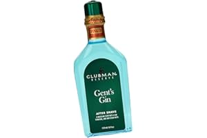 Clubman Pinaud Gent’s Gin After Shave Lotion – Masculine Scent with Gin, Lime & Cedar Notes, Refreshing Aftershave for Men, 6 oz