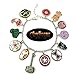 Marvel Infinity War AVENGERS ( 11 Themed Charms) Metal/Enamel Charm BRACELET By Superheroes Brand