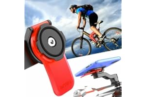 LAKKOA New Quad-Lock Out Front Bike Twist Mountain Cradle Cycling Phone Holder Device