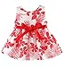 Baby Girls 6M - 3T Summer Floral Princess Party Dress Red