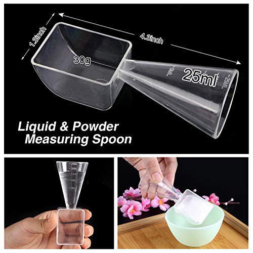 Face Mask Mixing Bowl Set, 6 PCS Facemask Mixing Tool Kit with Facial Mask Silicone Bowl/Silicone Brush/Silicone Cleaner Brush/Headband - Thumbnail 5