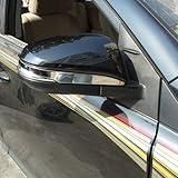 GOOACC® 2PCS Rearview mirror side molding cover trims Fit For Toyota RAV4 2013 2014