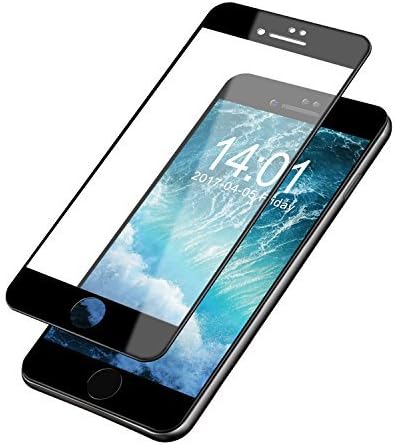 iPhone 8 Plus,7 Plus Screen Protector Tempered Glass,iPhone 8 Plus, 7 Plus Tempered Glass [0.26mm 3D] [9H Hardness] [Easy Installation] Screen Protector for Apple iPhone 7/8 Plus (HD)