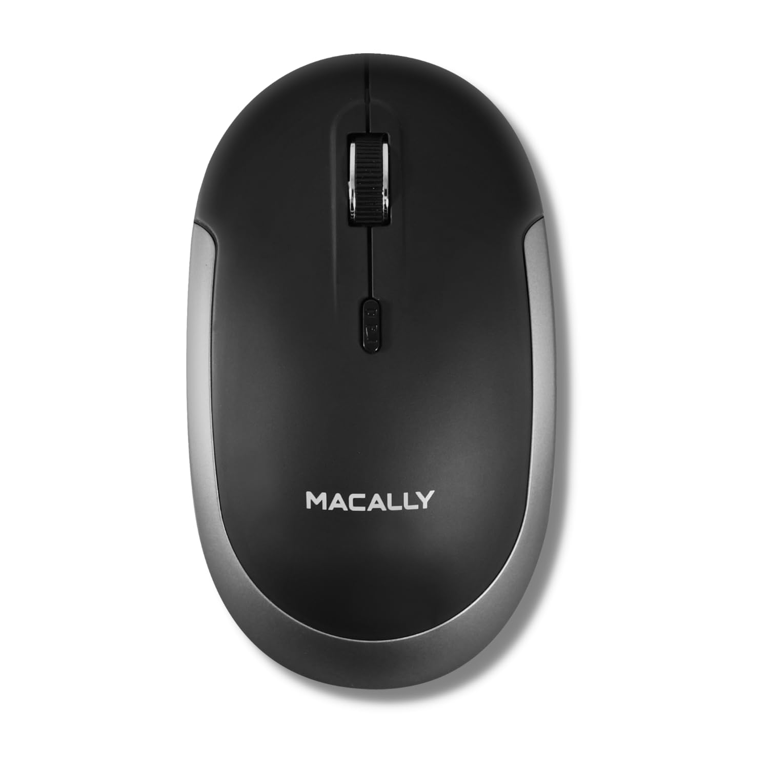 View 1 of Macally Wireless Bluetooth Mouse for Laptop - Quiet & Comfortable Wireless Bluetooth Mouse for MacBook Pro/Air, Mac, iPad, Microsoft Surface, Tablet