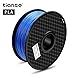 TIANSE PLA 3D Printer Filament, 1.75mm Diameter Tolerance +/- 0.03 mm, 2.2lb Spool, Blue