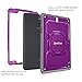 Fintie Shockproof Case for Samsung Galaxy Tab S3 9.7, [Tuatara Magic Ring] 360 Rotating Multi-Functional Grip Stand Cover Built-in Screen Protector for Galaxy Tab S3 9.7 (SM-T820/T825/T827), Purple