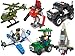 Gimpo City Series Creative Building Blocks Bricks Toys Kits Set (307 Pieces Pack of 6) (Compatible LEGO)
