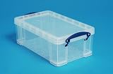 Really Useful Box 9 Litre Plastic Storage Clear 9CCB Brand view 8