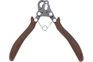 Yunseity One Step Looper, 3.0mm Loop Winding Pliers for Jewelry Making with Spring Drive Mechanism, for 18-26 AWG Craft Wire 