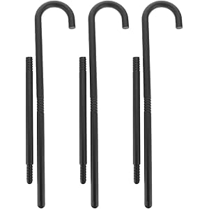 Veemoon 3pcs Magician Prop Canes, Halloween Cane Costume Cosplay Walking Stick, Black Plastic 3 Sections 29.87 Inch, Vintage