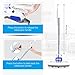 Housmile 12KPa Powerful Suction UV Sanitizing Vacuum Cleaner with Advanced HEPA Filtration and Concealed Telescopic Handle, Effectively Removes Dust Mite Matters, Bacteria, Viruses and Pollen