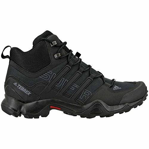 adidas outdoor Mens Terrex Swift R Mid Shoe (11 - Black/Black/Dark Grey)