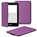 OMOTON Kindle Paperwhite Case Cover - The Thinnest Lightest PU Leather Smart Cover Kindle Paperwhite fits All Paperwhite Generations Prior to 2018 (Will not fit All New Paperwhite 10th Gen), Purple
