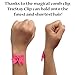 TruStay Clip - Butterfly baby hair bows - Best No Slip Barrette for Fine Hair (B5-White)