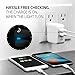 Spigen Essential F202 USB Wall Charger 2-Port 4.8 Amp USB Travel Charger Folding Plug for iPhone X / 8/8 Plus / 7/7 Plus / 6S / 6S Plus/Galaxy S9 / S9 Plus/Note 8 / S8 / S8 Plus & More - White