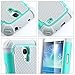 Galaxy S4 Mini Case, ULAK Hybrid Case with Dual Shock Resistant Soft silicone Case Design and Hard PC Construction for Samsung Galaxy S4 Mini (4.3