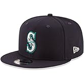 New Era 9Fifty MLB Seattle Mariners Basic Navy Snapback Hat 11591005 One Size