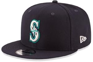 New Era 9Fifty MLB Seattle Mariners Basic Navy Snapback Hat 11591005 One Size