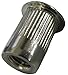 SSKL250-20-165 300 Stainless Thin-NUT, Large Flange, Plain Finish, 1/4-20 x .030-.165 Grip Range (Pack of 10)