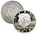 Aizics Mint Trump Coin, 2018 President Donald Trump Inaugural Silver Eagle Commemorative Novelty Coin 38mm with Certificate of Authenticity Original