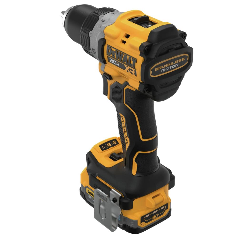 DEWALT 20V MAX XR Cordless Drill Kit, Drill and Driver, 1/2