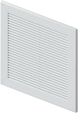 Awenta Plastic Air Vent Grille Cover 300x300mm White with Insect Grid view 7