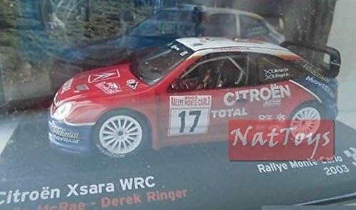 Citroen Xsara WRC Rally MonteCarlo 2003 DIE CAST 1:43 Ixo Altaya MODEL SCALE