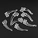 NUOLUX Eyeglasses Anti-Skid Ear Pads Ear Hook 20 Pairs (Transparent)