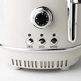 Haden Heritage White 2 Slice Toaster with 6 Browning Controls view 4