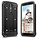 Evocel Explorer Series Phone Case Compatible with G Stylo 3 (2017 Release) with Belt Clip Holster and Slim Profile, Black