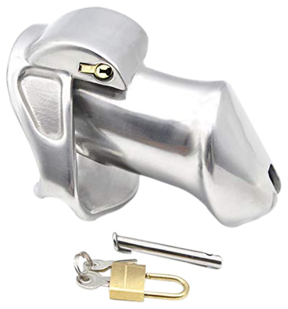 Bondage Masters Chastity Cage Chastity Device, Twin Padlocks Max-Secure