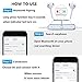 KELODO Bluetooth Headphones Wireless in Ear Stereo Earbuds X16 Earphones V4.1 Build in Mic w/Volume Control Noise Cancelling Sweatproof Sports Running Headset for iPhone and Android Cell Phones