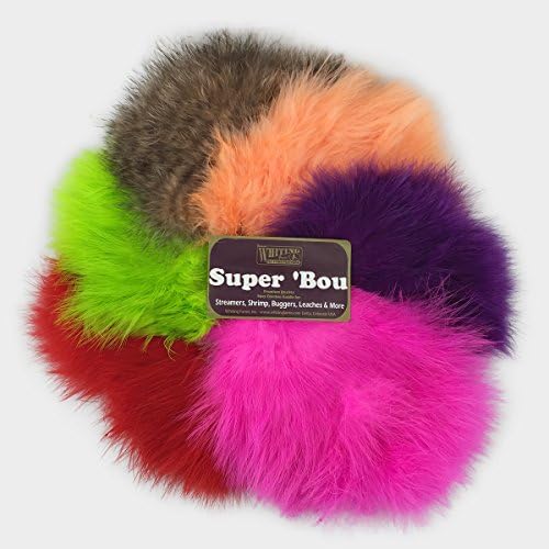 Whiting Farms Super BOU Feathers | Grizzly Dyed Tan