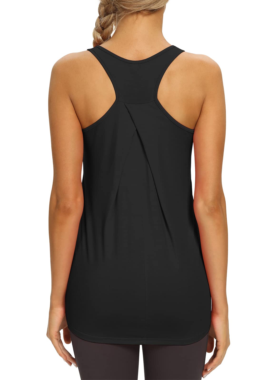 Mippo Long Workout Tops Athletic Exercise Tops