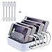 Charging Station, Topoint Multi Device USB Charging Docking Station with 3 Lightning Charging Cords and 2 Micro USB Charging Cords for iPhones/Smart Phones/Tablets