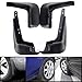 Set (4pcs) Front Rear Mud Splash Guard Mudguard Compatible with 2014 2015 2016 2017 Corolla