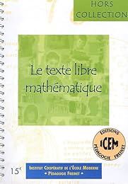 Le  texte libre mathématique