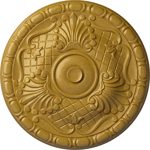Ekena Millwork CM16AMIGS 15 3/4"OD X 5/8"P Amelia Ceiling Medallion Fits Canopi…