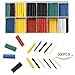 Heat Shrink Tubing by Chekue, 2:1 Ratio Heat Shrink Tube and Sleeves, Assorted, 300 Qty/Pk, Use for Auto, Marine, Plane, Home, Computer and Much More!