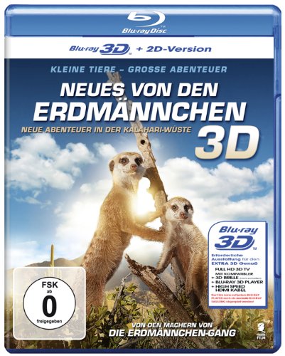 Neues Von Den Erdmännchen (Blu-Ray 3d)