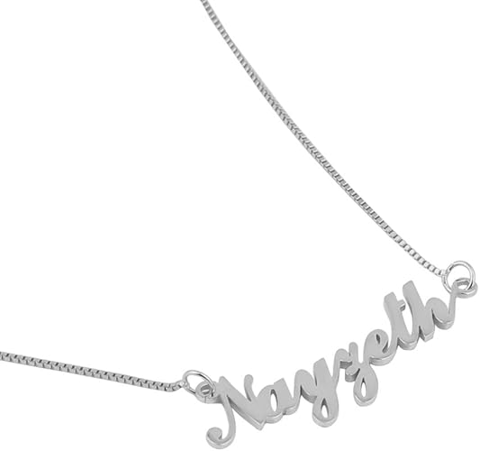 Godmoy Collier Prenom Personnalise Collier Personnalise Prenom Avec Pendentif En Or Rose Argent 925 Pour Femme Homme Anniversaire Marriage Fete Des Meres Amazon Fr Bijoux